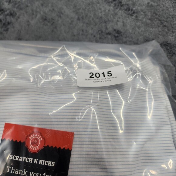 Peter Millar Men's Summer Comfort Striped Poly/Spandex Golf Shirt Size XL - Picture 10 of 10